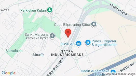 Lägenheter att hyra i Söderort - kort over placeringen