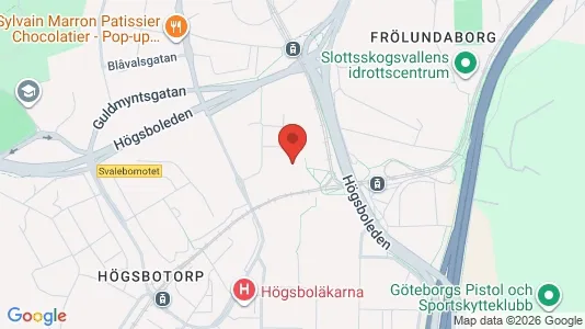 Lägenheter att hyra i Majorna-Linné - kort over placeringen