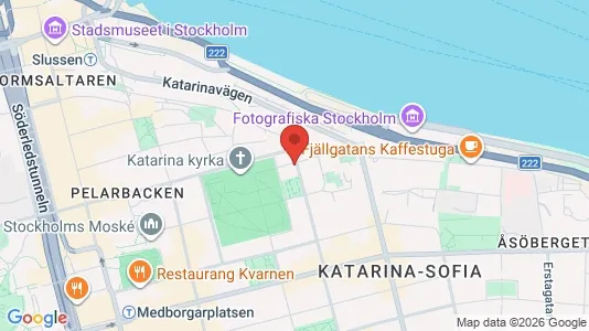Lägenheter att hyra i Södermalm - kort over placeringen