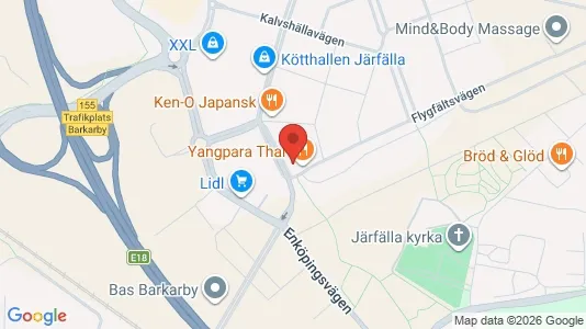 Lägenheter att hyra i Järfälla - kort over placeringen
