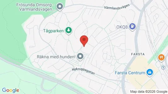 Lägenheter att hyra i Söderort - kort over placeringen