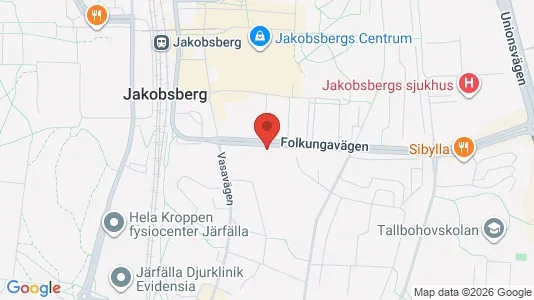 Lägenheter att hyra i Järfälla - kort over placeringen