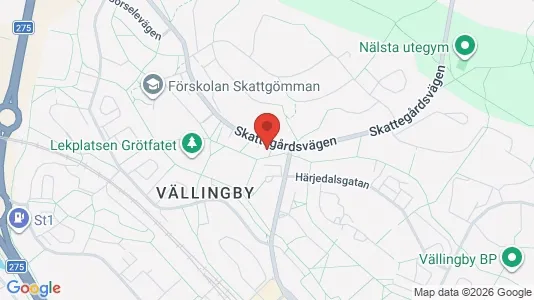 Lägenheter att hyra i Västerort - kort over placeringen