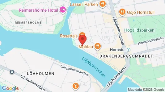 Lägenheter att hyra i Södermalm - kort over placeringen