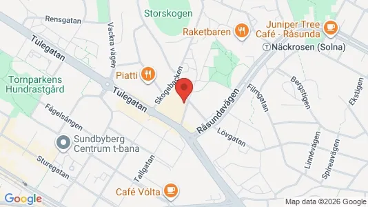 Lägenheter att hyra i Sundbyberg - kort over placeringen