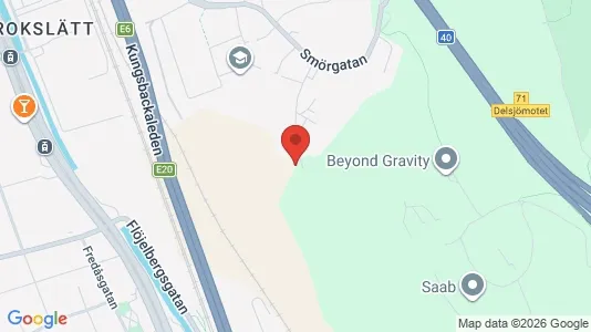 Lägenheter att hyra i Örgryte-Härlanda - kort over placeringen