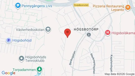 Lägenheter att hyra i Askim-Frölunda-Högsbo - kort over placeringen