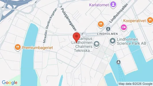 Lägenheter att hyra i Lundby - kort over placeringen