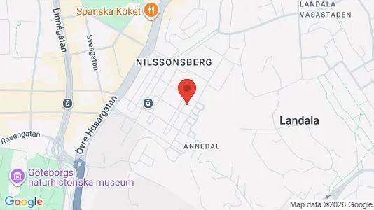 Lägenheter att hyra i Göteborg Centrum - kort over placeringen