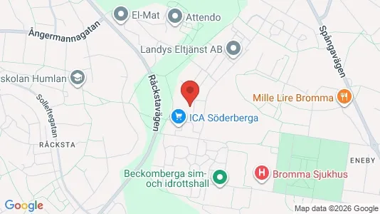 Lägenheter att hyra i Västerort - kort over placeringen