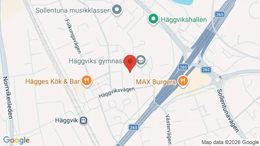 Lägenheter att hyra i Sollentuna - kort over placeringen