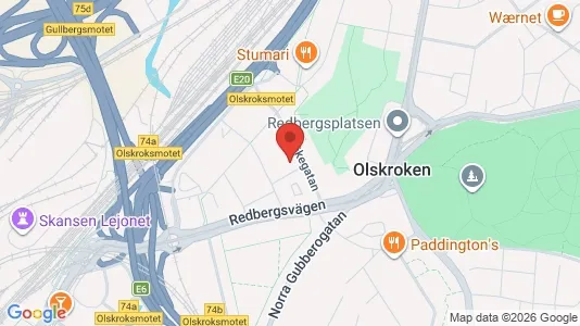 Lägenheter att hyra i Örgryte-Härlanda - kort over placeringen