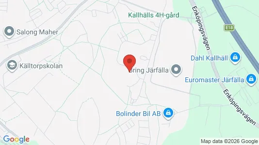 Lägenheter att hyra i Järfälla - kort over placeringen