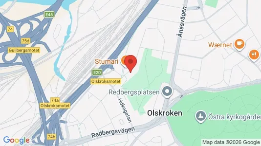 Lägenheter att hyra i Örgryte-Härlanda - kort over placeringen