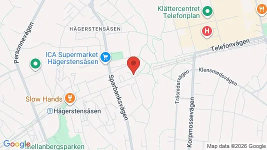 Lägenheter att hyra i Söderort - kort over placeringen