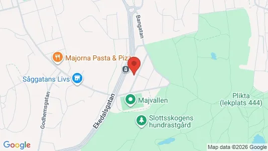 Lägenheter att hyra i Majorna-Linné - kort over placeringen