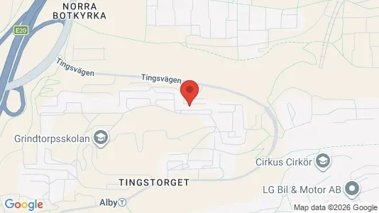 Lägenheter att hyra i Botkyrka - kort over placeringen