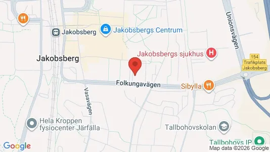 Lägenheter att hyra i Järfälla - kort over placeringen