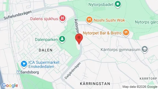 Lägenheter att hyra i Söderort - kort over placeringen