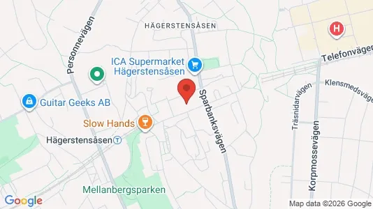 Lägenheter att hyra i Söderort - kort over placeringen