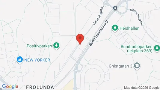 Lägenheter att hyra i Askim-Frölunda-Högsbo - kort over placeringen