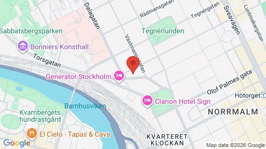Lägenheter att hyra i Stockholm Innerstad - kort over placeringen