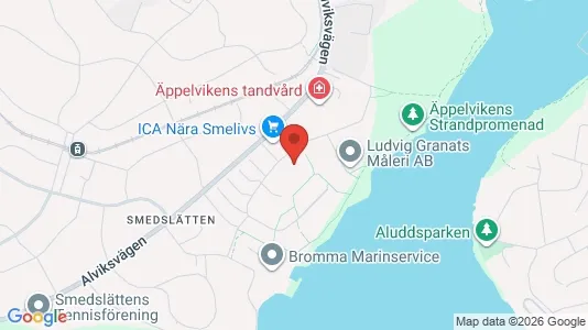 Lägenheter att hyra i Västerort - kort over placeringen