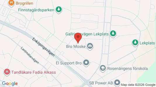Lägenheter att hyra i Upplands-Bro - kort over placeringen