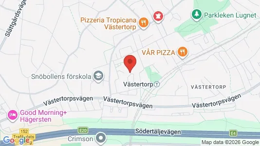Lägenheter att hyra i Söderort - kort over placeringen