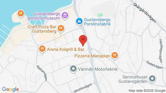 Lägenheter att hyra i Värmdö - kort over placeringen