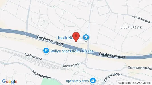 Lägenheter att hyra i Sundbyberg - kort over placeringen
