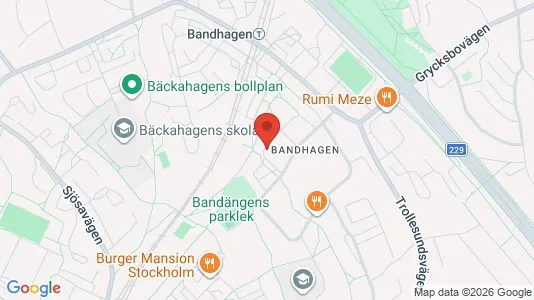 Lägenheter att hyra i Söderort - kort over placeringen