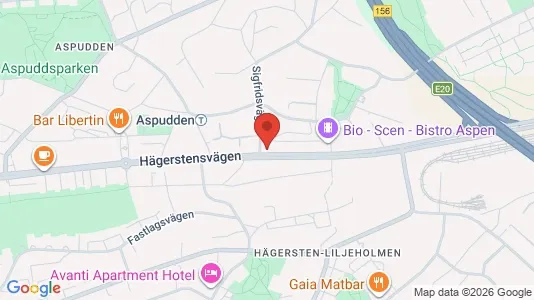 Lägenheter att hyra i Söderort - kort over placeringen