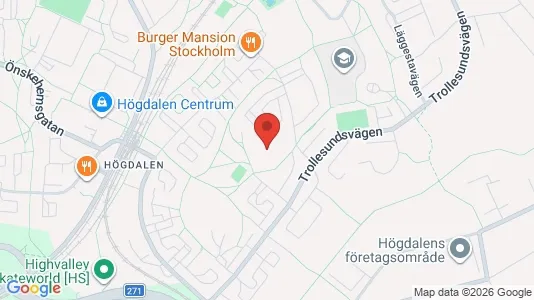Lägenheter att hyra i Söderort - kort over placeringen
