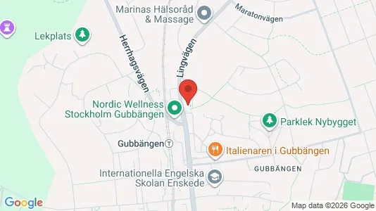 Lägenheter att hyra i Söderort - kort over placeringen
