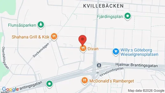 Lägenheter att hyra i Lundby - kort over placeringen