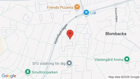Lägenheter att hyra i Södertälje - kort over placeringen
