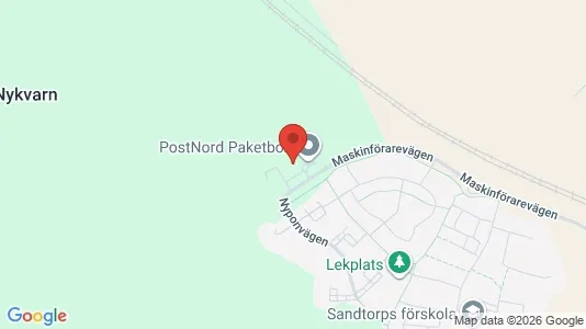 Lägenheter att hyra i Nykvarn - kort over placeringen