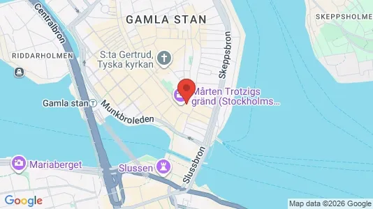 Lägenheter att hyra i Stockholm Innerstad - kort over placeringen