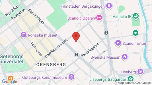 Lägenheter att hyra i Örgryte-Härlanda - kort over placeringen