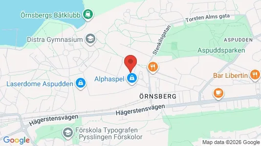 Lägenheter att hyra i Söderort - kort over placeringen