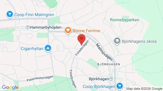 Lägenheter att hyra i Söderort - kort over placeringen
