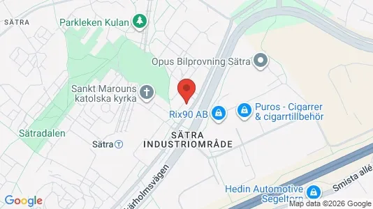 Lägenheter att hyra i Söderort - kort over placeringen