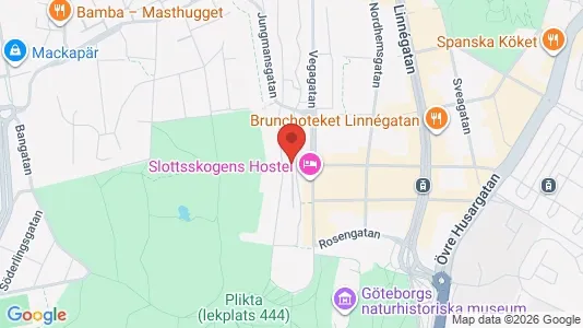 Lägenheter att hyra i Göteborg Centrum - kort over placeringen