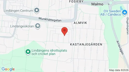 Lägenheter att hyra i Fosie - kort over placeringen