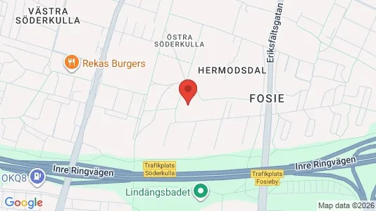 Lägenheter att hyra i Fosie - kort over placeringen