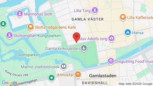 Lägenheter att hyra i Malmö Centrum - kort over placeringen