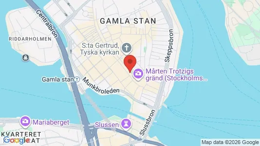 Lägenheter att hyra i Stockholm Innerstad - kort over placeringen
