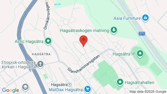 Lägenheter att hyra i Söderort - kort over placeringen