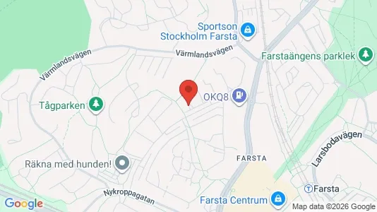 Lägenheter att hyra i Söderort - kort over placeringen